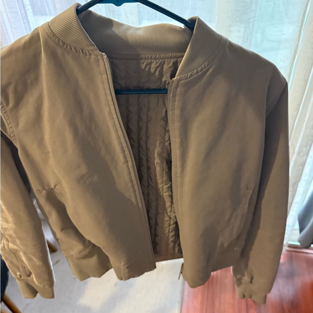 lululemon athletica Camel Bomber Jacket